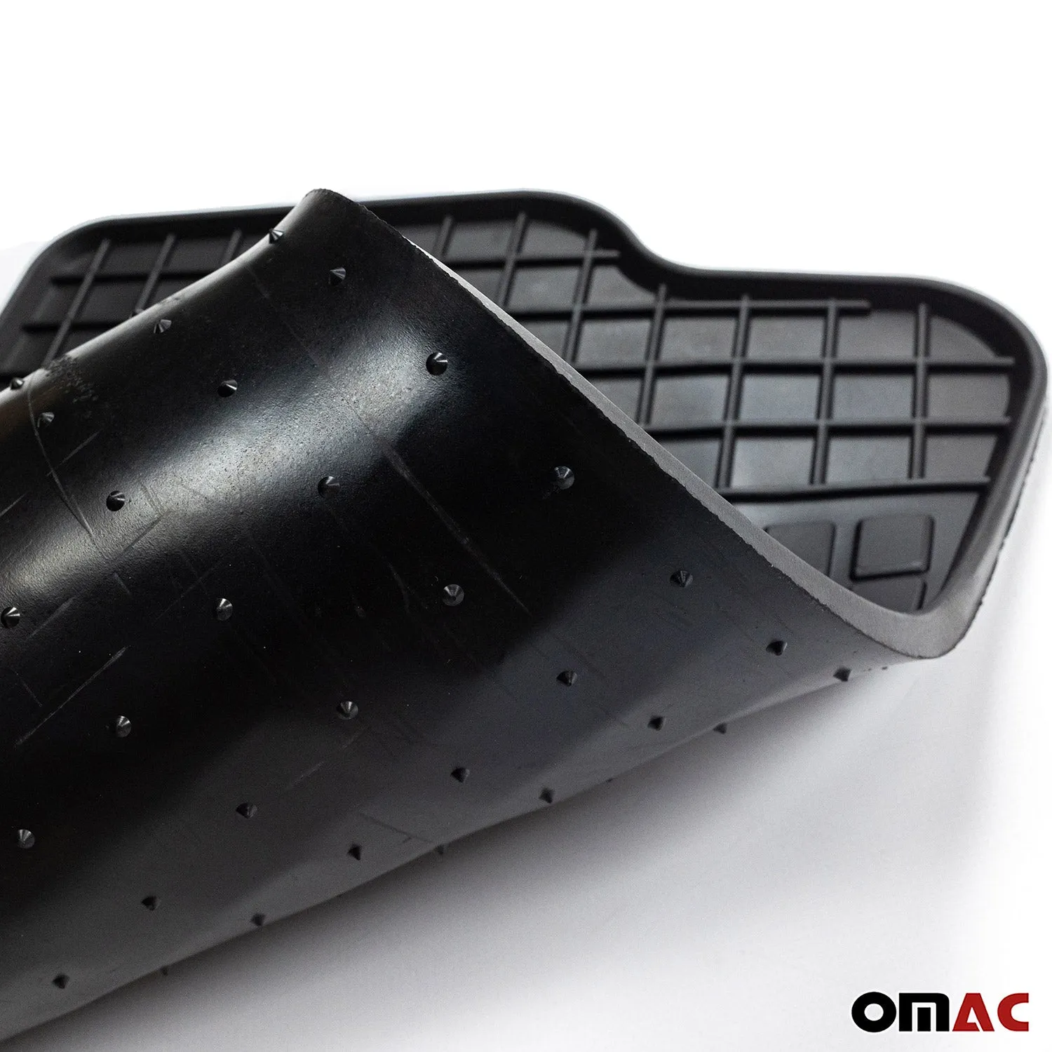1996-2001 Audi A4 Sedan Wagon Floor Mats Liners Full Set All Weather Rubber Black