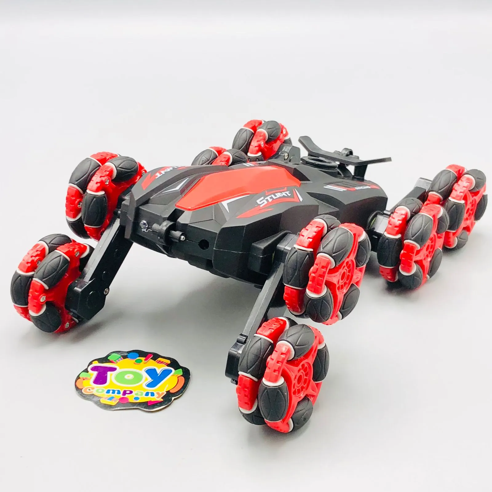 2.4GHz Remote & Watch Control 8 Wheels Stunt Spray Car