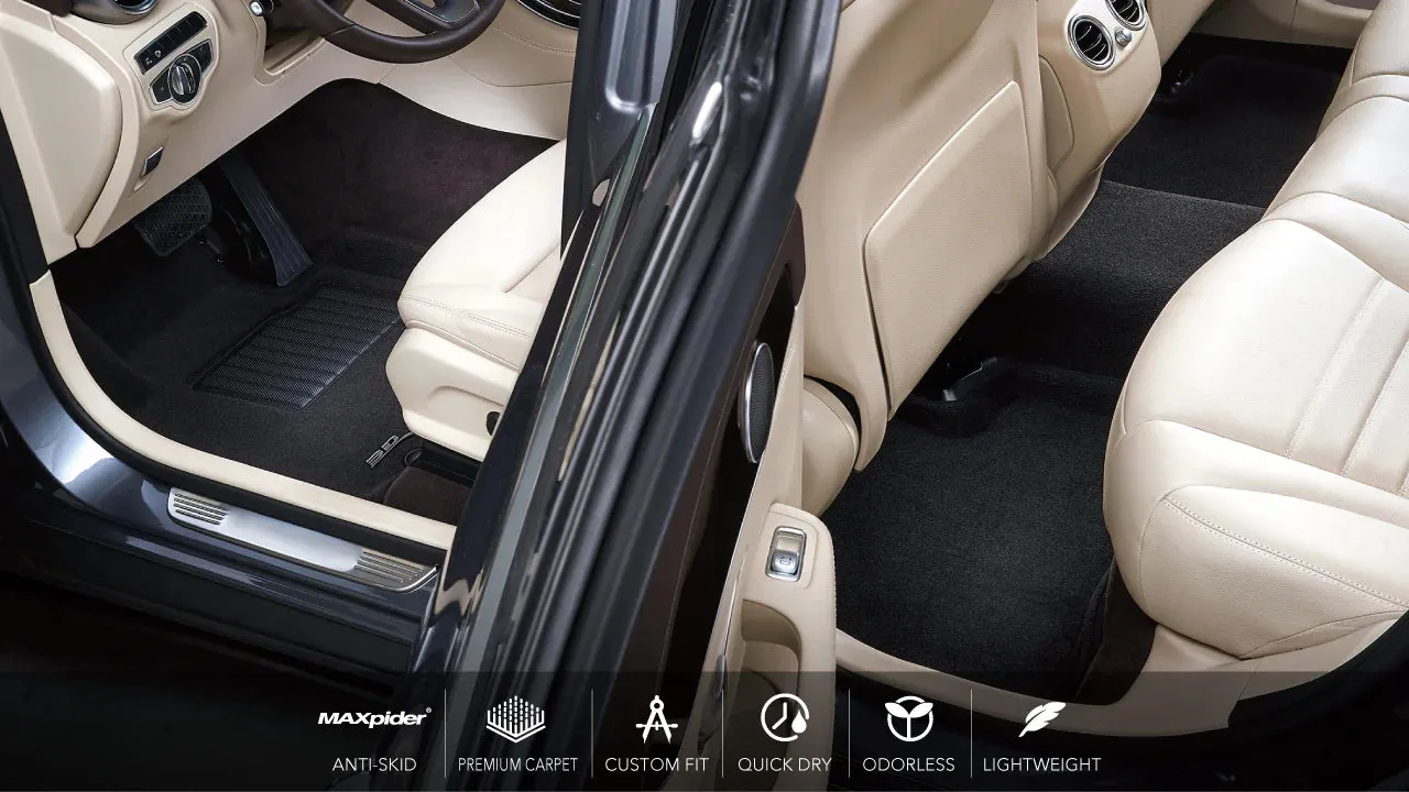 3D MAXpider Floor Mats BMW 3 Series G20 (19-24) All-Weather Elegant Series - Complete Set
