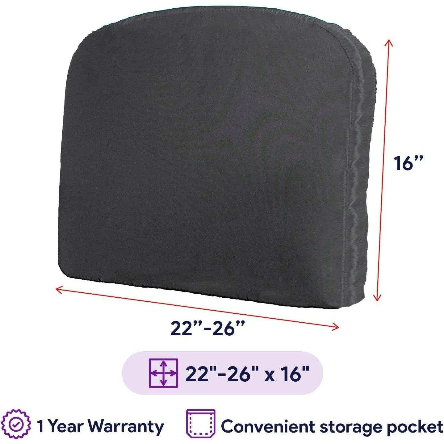 Adjustable Tension Back Cushion - Kyphosis Pain Relief