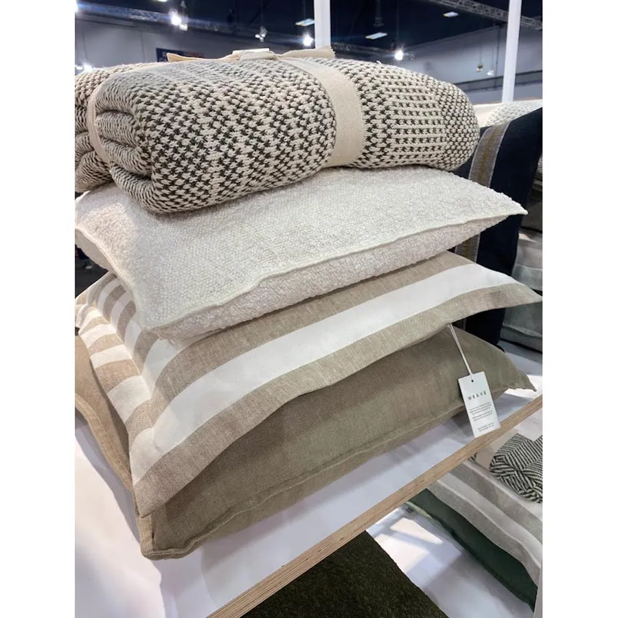 Alberto Cushion - Ivory (50cm)
