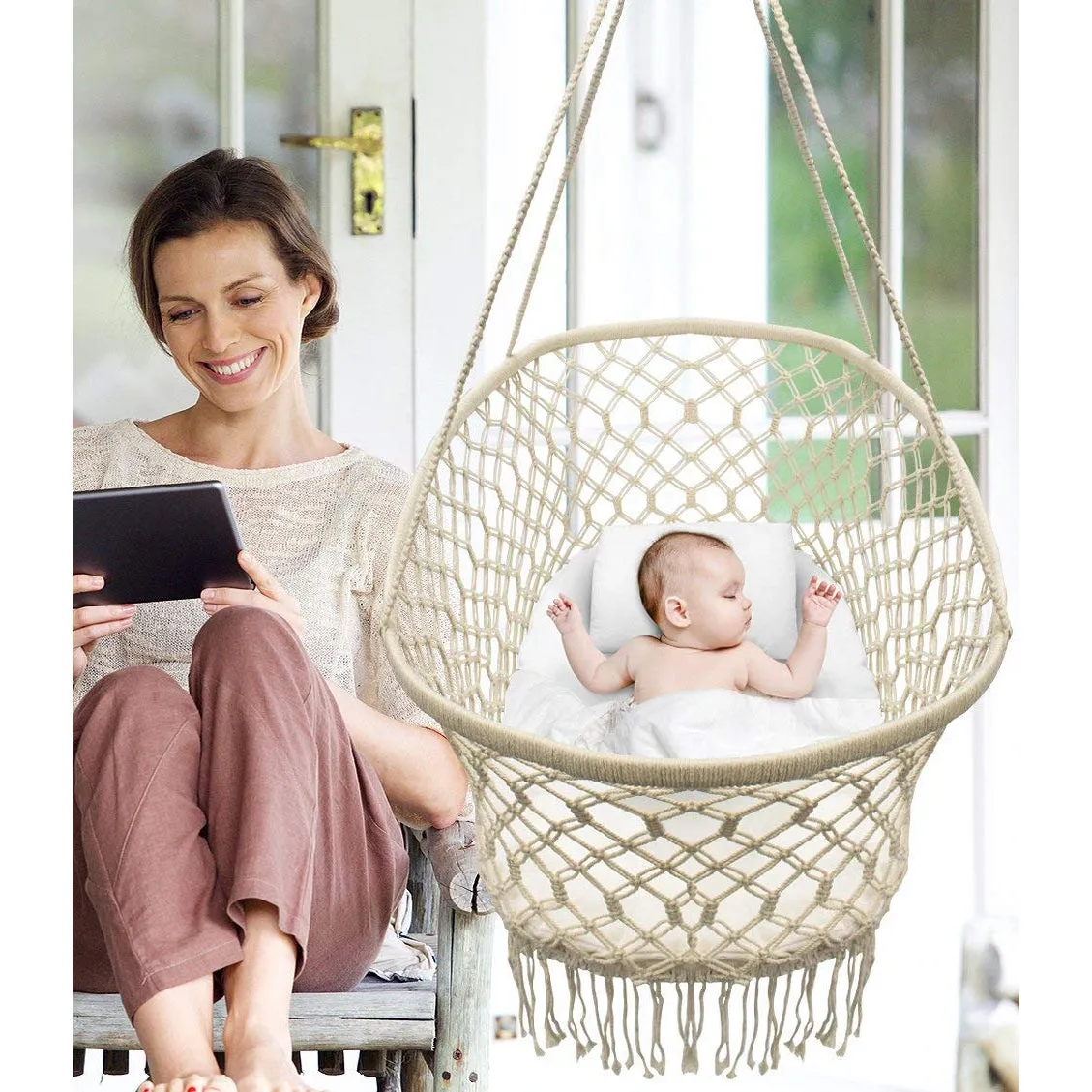Baby Crib Macrame Cradle