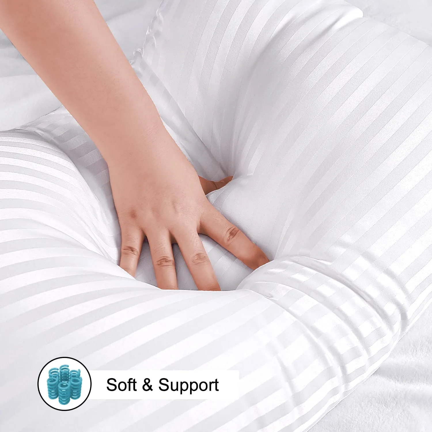 BackHome Pillow 7 in 1 Bacteria Protection and Cooling Pillow