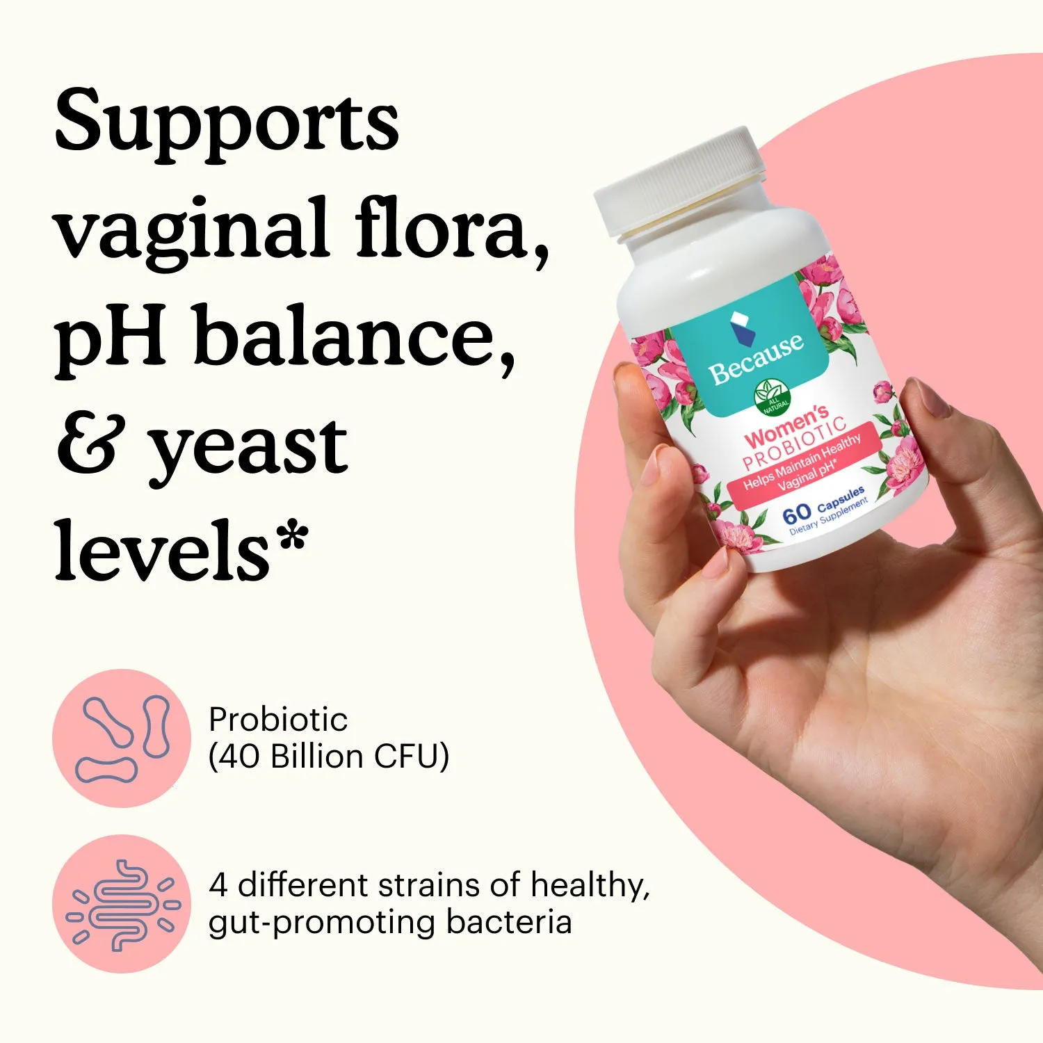 Because Probiotic Support