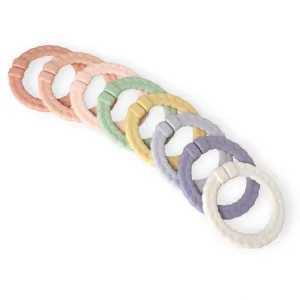 Bitzy Bespoke Itzy Rings™ Linking Ring Set- Pastel