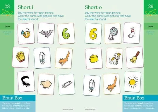 Brain Quest Workbook Grade 1