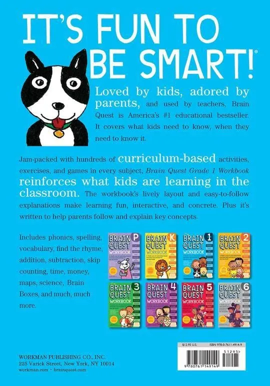 Brain Quest Workbook Grade 1