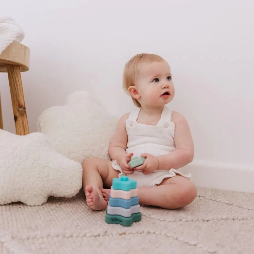 Bubble Silicone Star Stack & Play (0m )