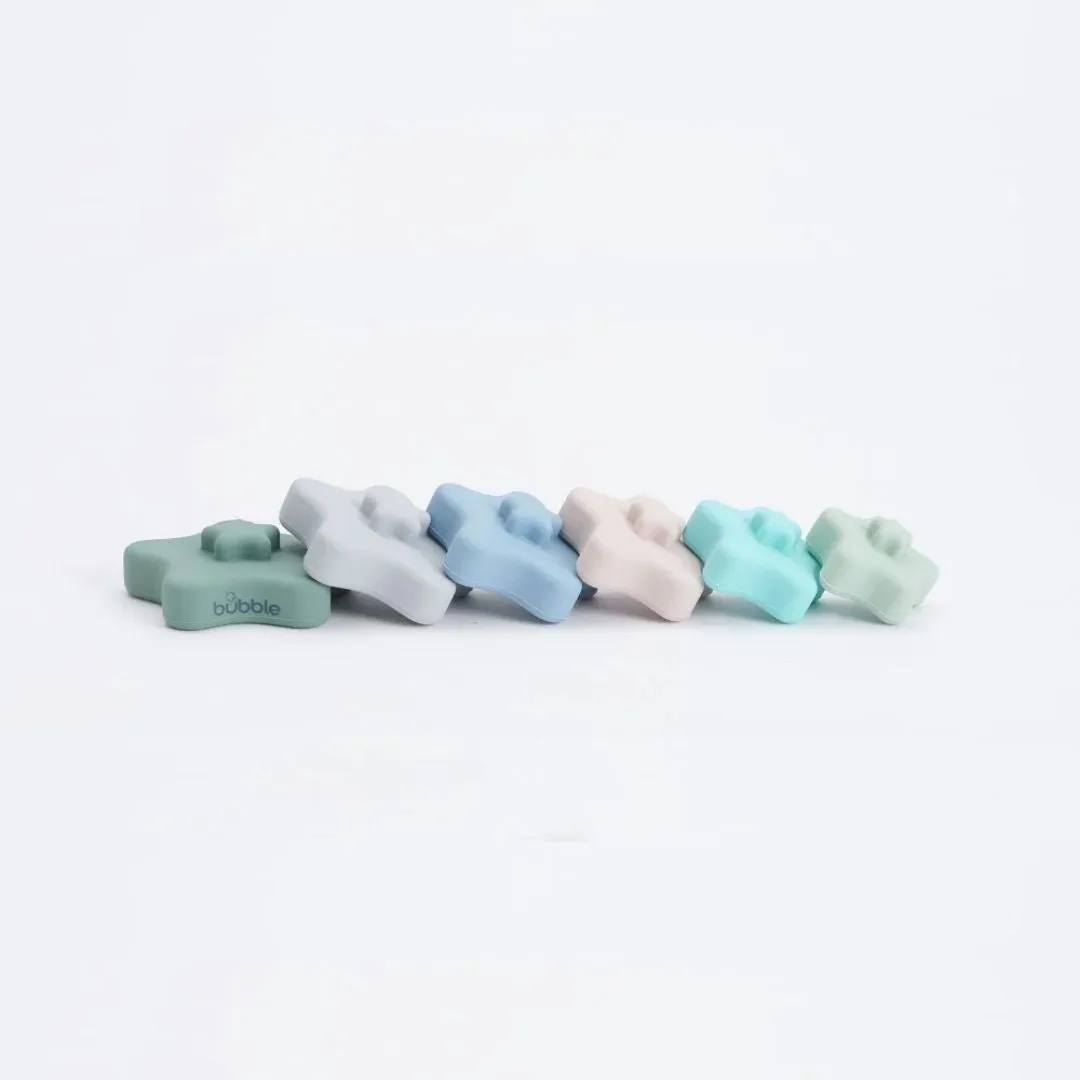 Bubble Silicone Star Stack & Play (0m )