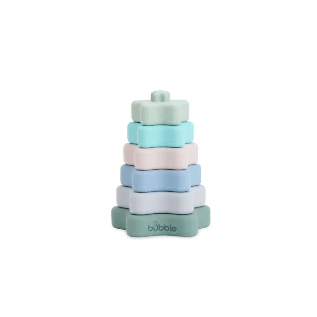 Bubble Silicone Star Stack & Play (0m )