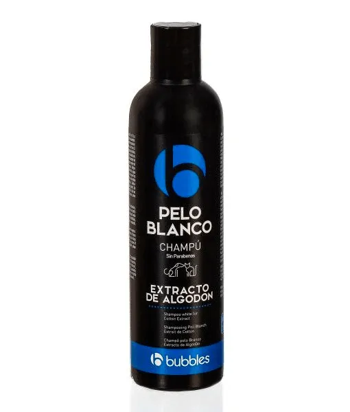 Bubbles - White Hair Cotton Shampoo 250ml