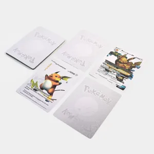 Character Card 15pcs Silver