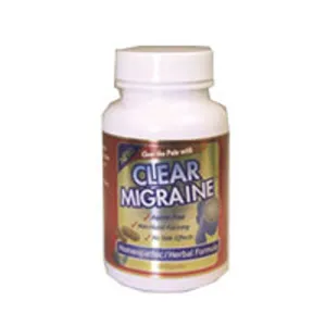 Clear Migraine Caps 60 By Clear Products