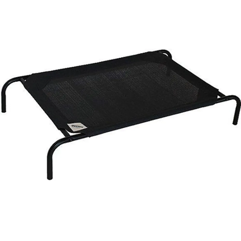 Coolaroo Dog Bed Black Charcoal L 130cm x 80cm x 20cm