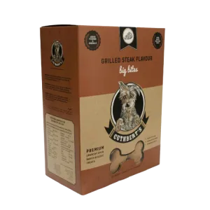 Cuthbert's - Grilled Steak - Large Bites - 1kg Box