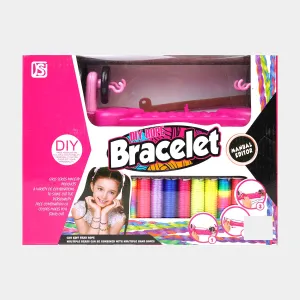 DIY Rope Fashion Bracelet With Tool Play Set For Kids