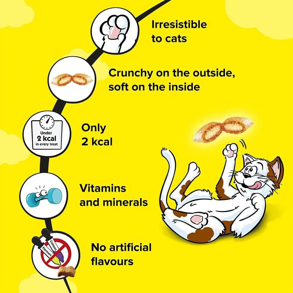 Dreamies 350g Salmon Mega Tub Cat Treats