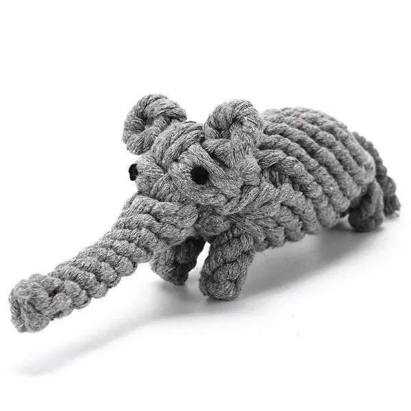 Elephant Rope Dog Toy