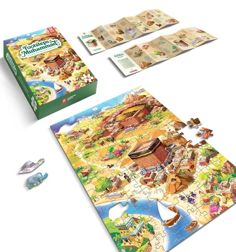 Footsteps of Muhammad (S) Jigsaw Puzzle
