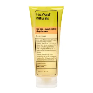 Fuzzyard Dog Naturals Tea Tree   Sweet Orange Shampoo 220ml