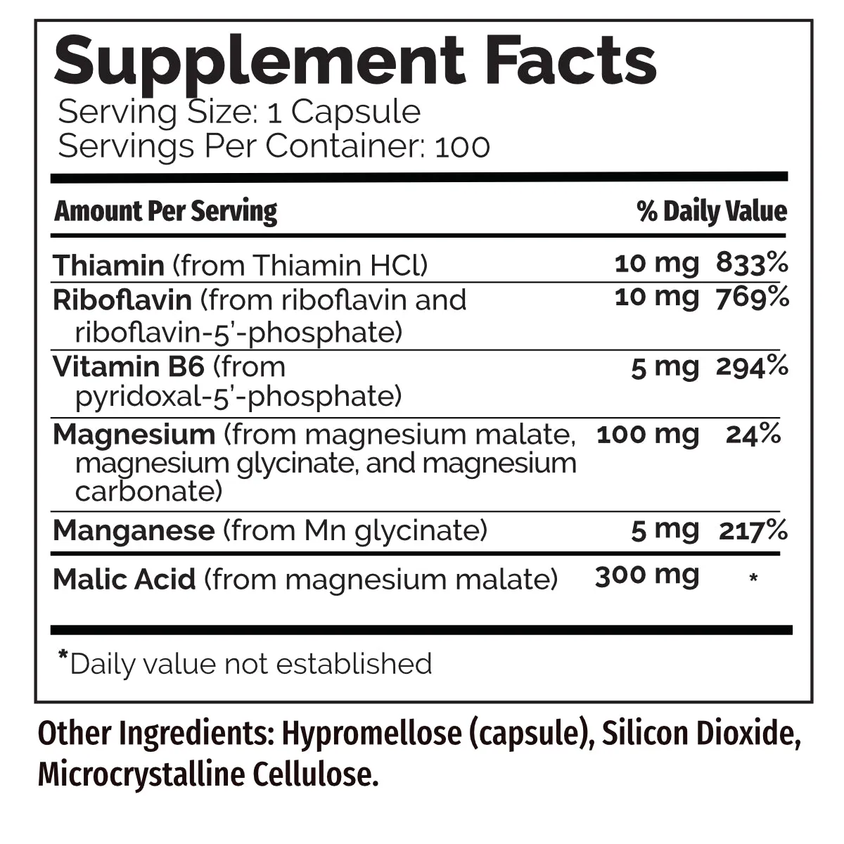 Health Products Distributors Myo-Mag 100 caps