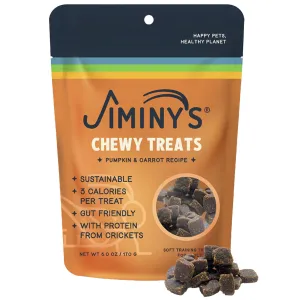 Jiminy's Cricket Cookie Pumpkin & Carrot Training Dog Treats - 6 oz