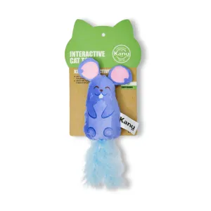 Kanu Pet Blue Mouse Plush Cat Toy