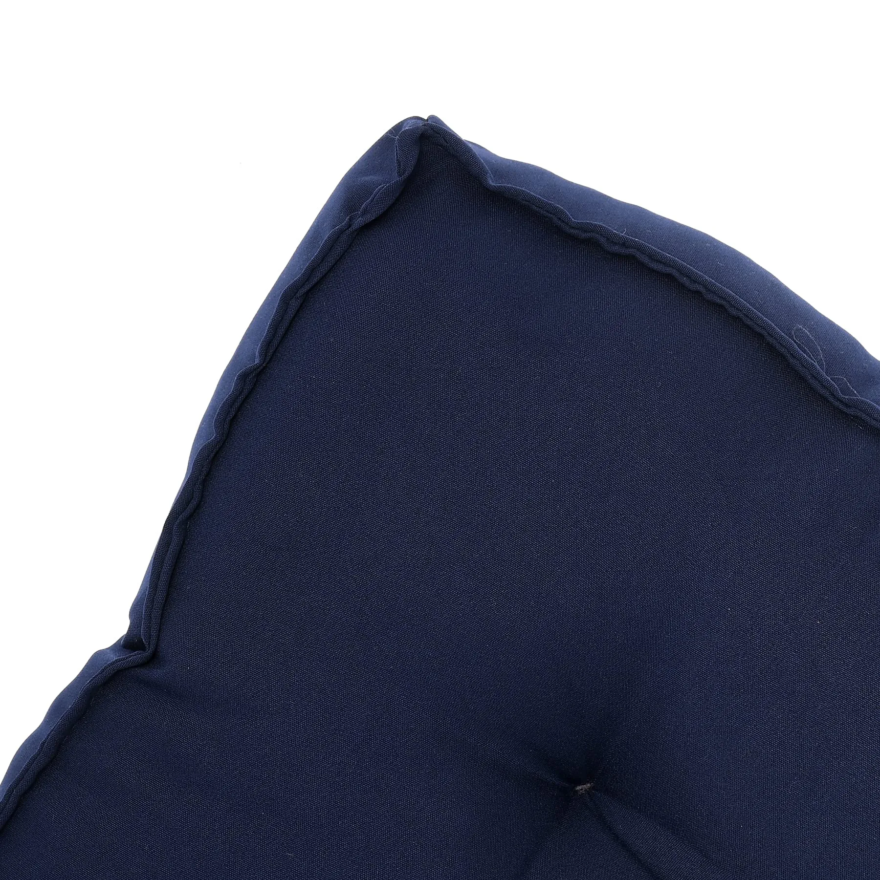 Kuber Industries Microfiber Square Chair Pad/Cushion for Office, Home or Car Sitting-Pack of 3, 18 * 18 Inch (Navy Blue) (Model Number: HS_37_KUBMART020901)
