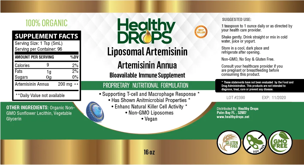 Liposomal Artemisinin 8oz