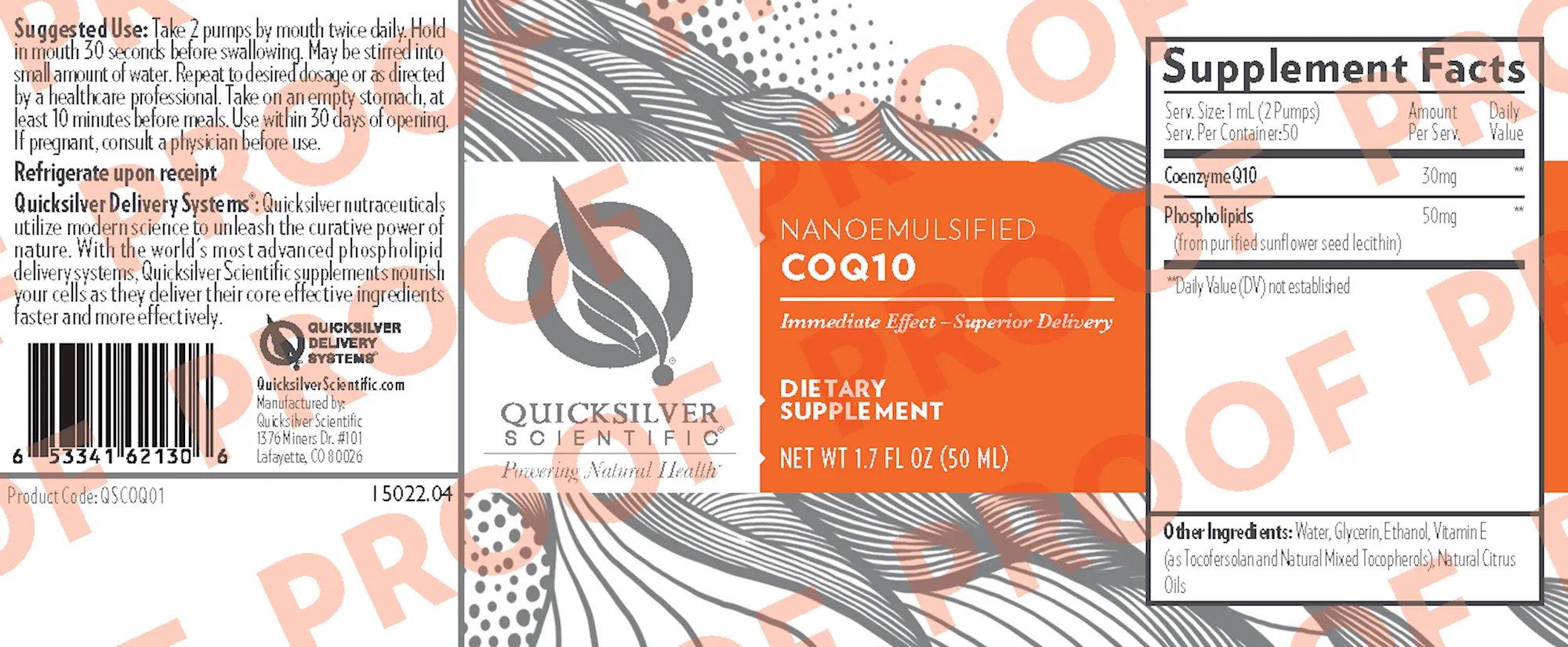 Liposomal CoQ10