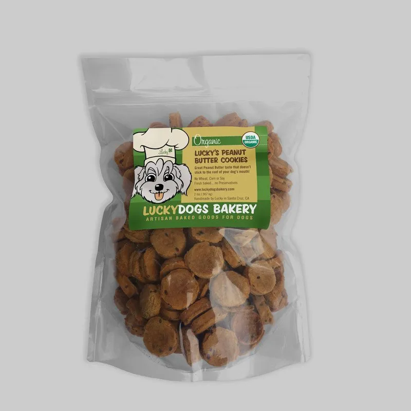 LuckyDog's Artisan Baked Peanut Butter Cookies