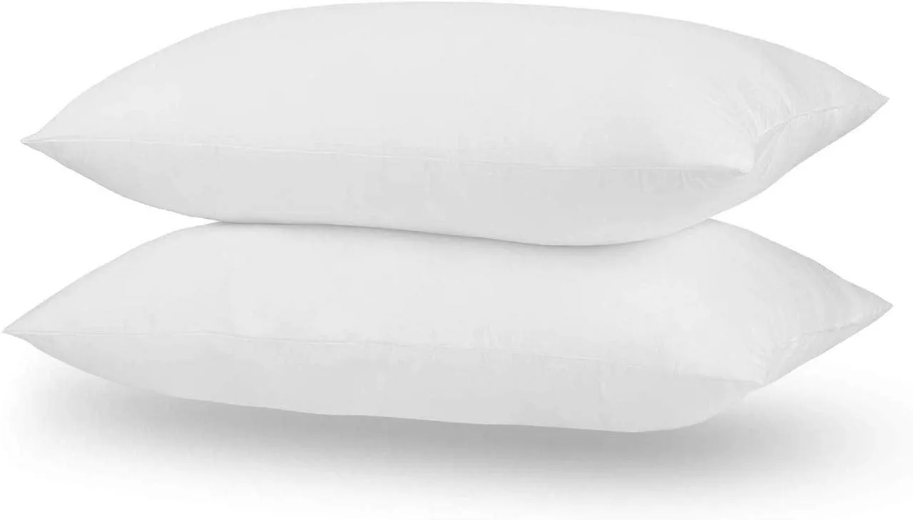 Mom's Moon Ultra Soft sleeping pillow Microfiber pack of 2 (16x24) PURE WHITE