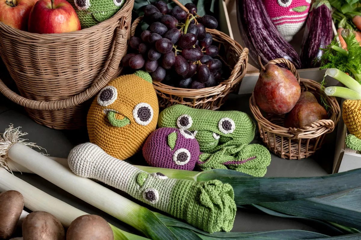 MyuM Emily Beetroot Rattle Toy