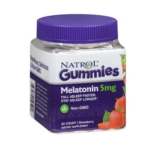 Natrol Melatonin Gummies Strawberry 60 Count By Natrol