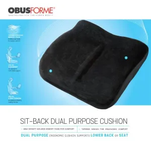 Obusforme Sit Back Cushion Support 1 PC