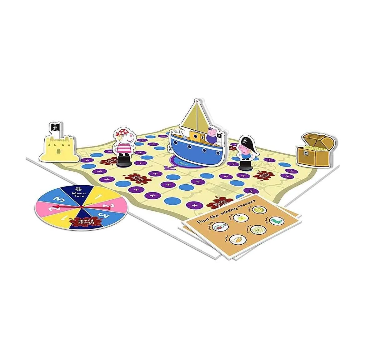 Peppa Treasure Hunt Board Games for Kids age 3Y 