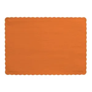Placemat, Sunkissed Orange. 9.5" x 14" | 50 ct