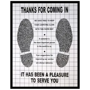 Plastic Coated Floor Mats