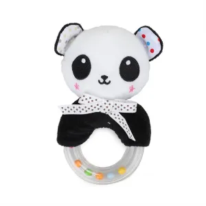 Plastic Ring Rattle - Panda
