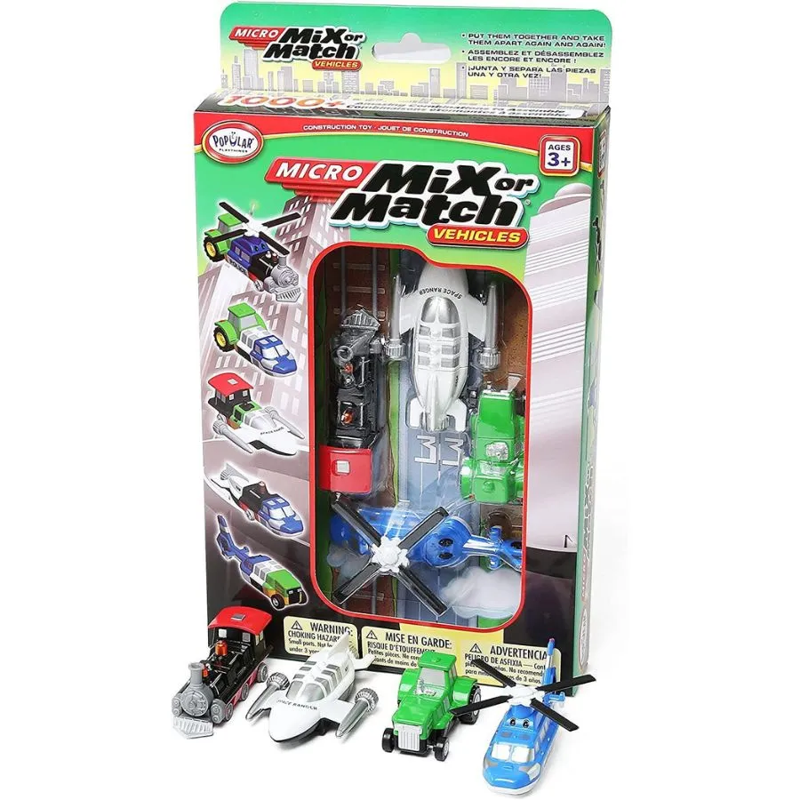 Popular Playthings - Micro Mix or Match Vehicles