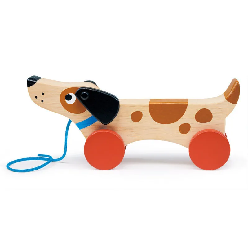 Puppy on Wheels Pull Along
