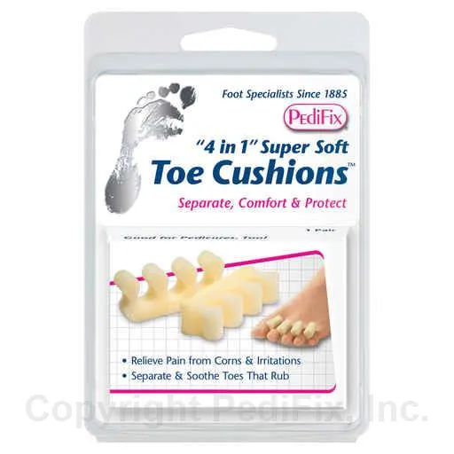 "4 in 1" Super Soft Toe Cushions™