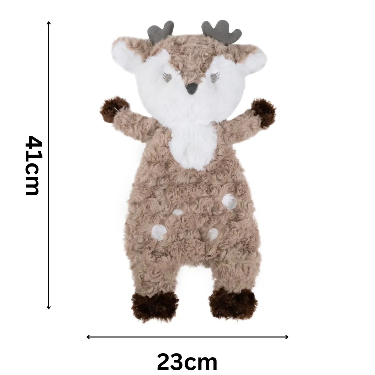 Renee Reindeer | Stuffingless Dog Soft Christmas Toy by Cupid & Comet