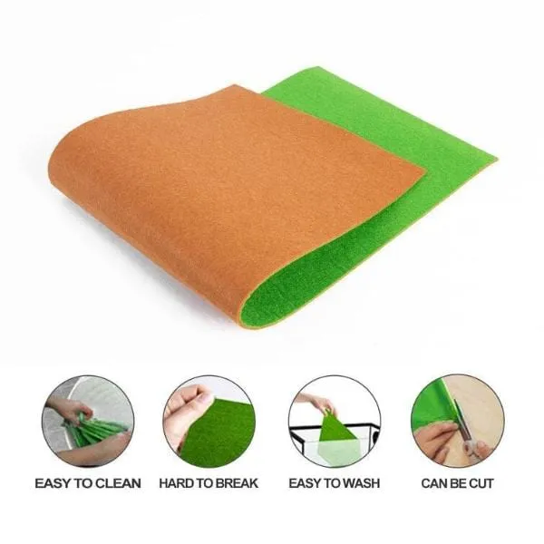 Reptizoo Reversible Tropical/Desert Terrarium Mat