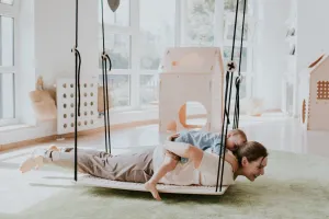 Sensory Platform Swing- Good Wood