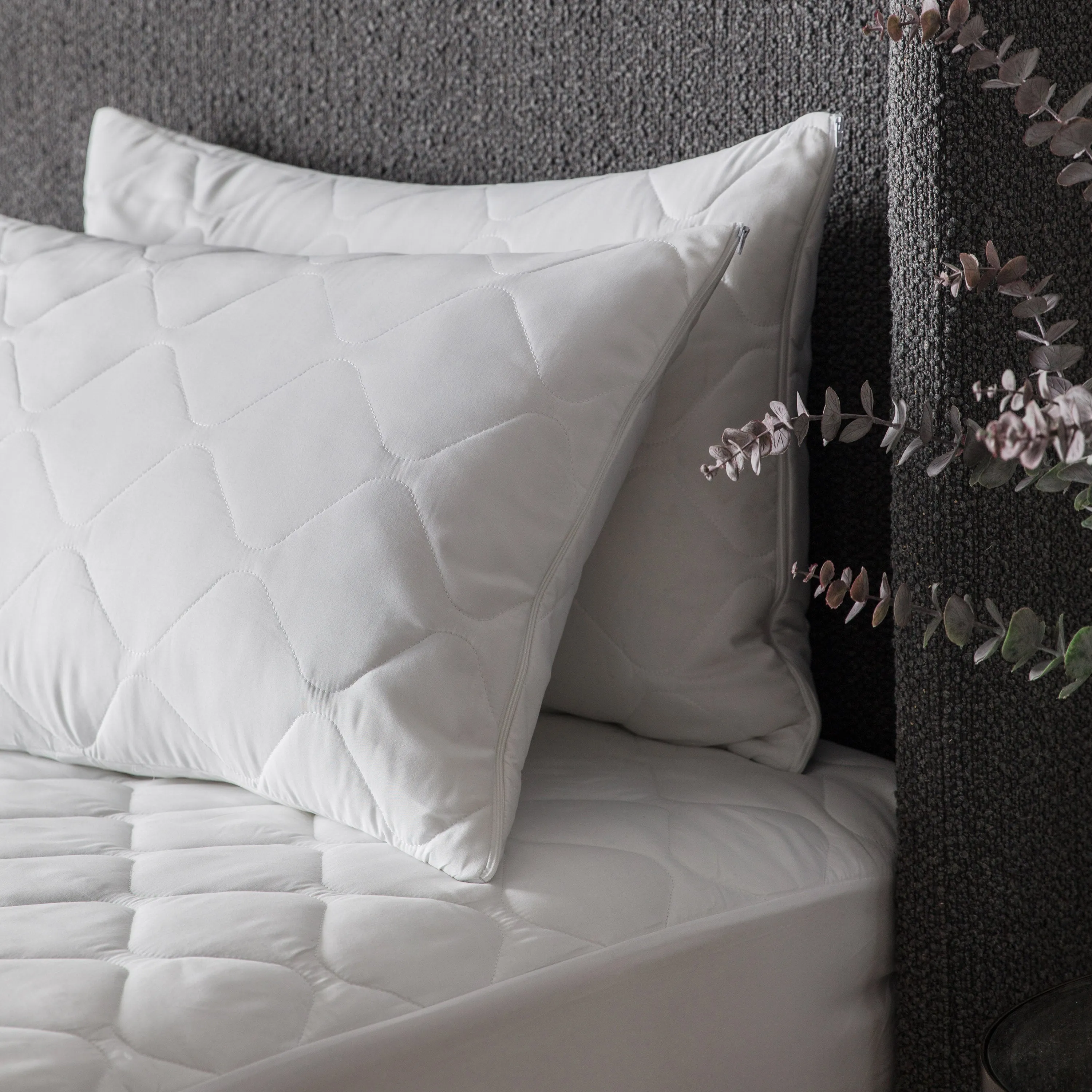 Set of 2 Simply Sleep Anti Allergy Pillow Protector