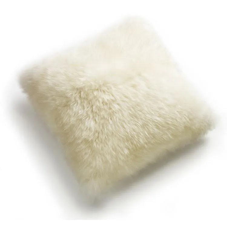 Sheepskin Pillows 14" square Set of 2