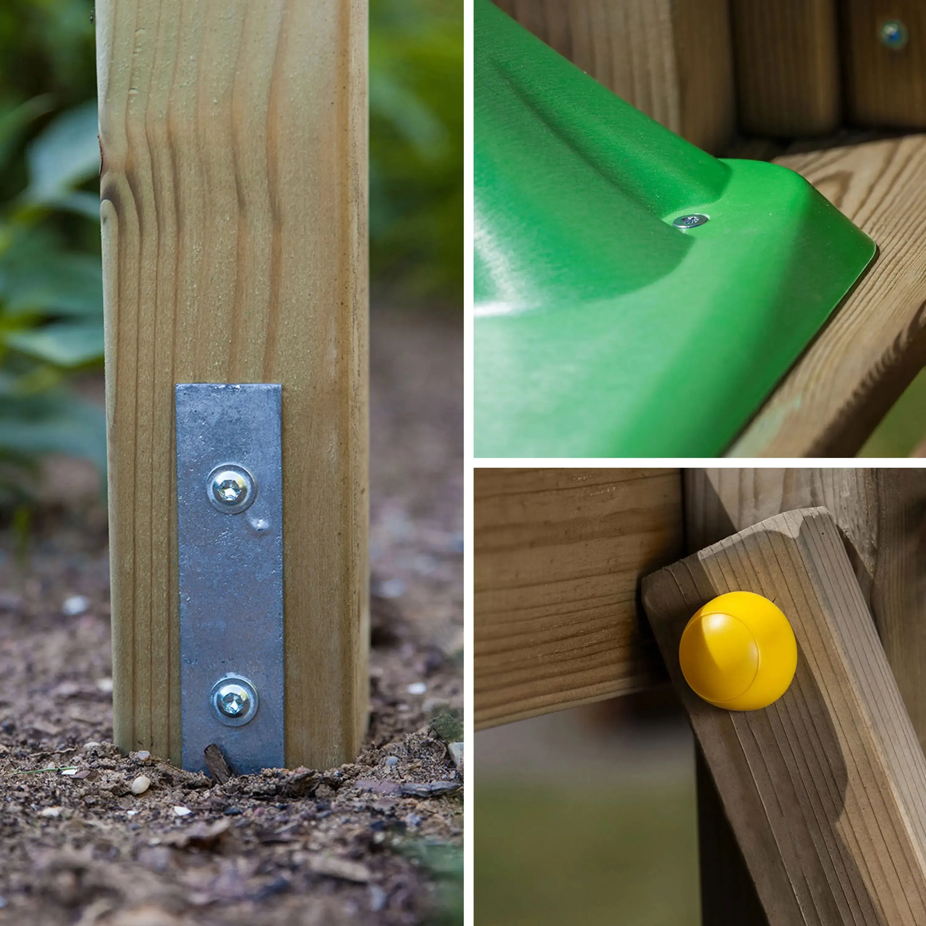 Sky High Hideout Climbing Frame with Swing and Slide - SPECIAL OFFER - 10% OFF