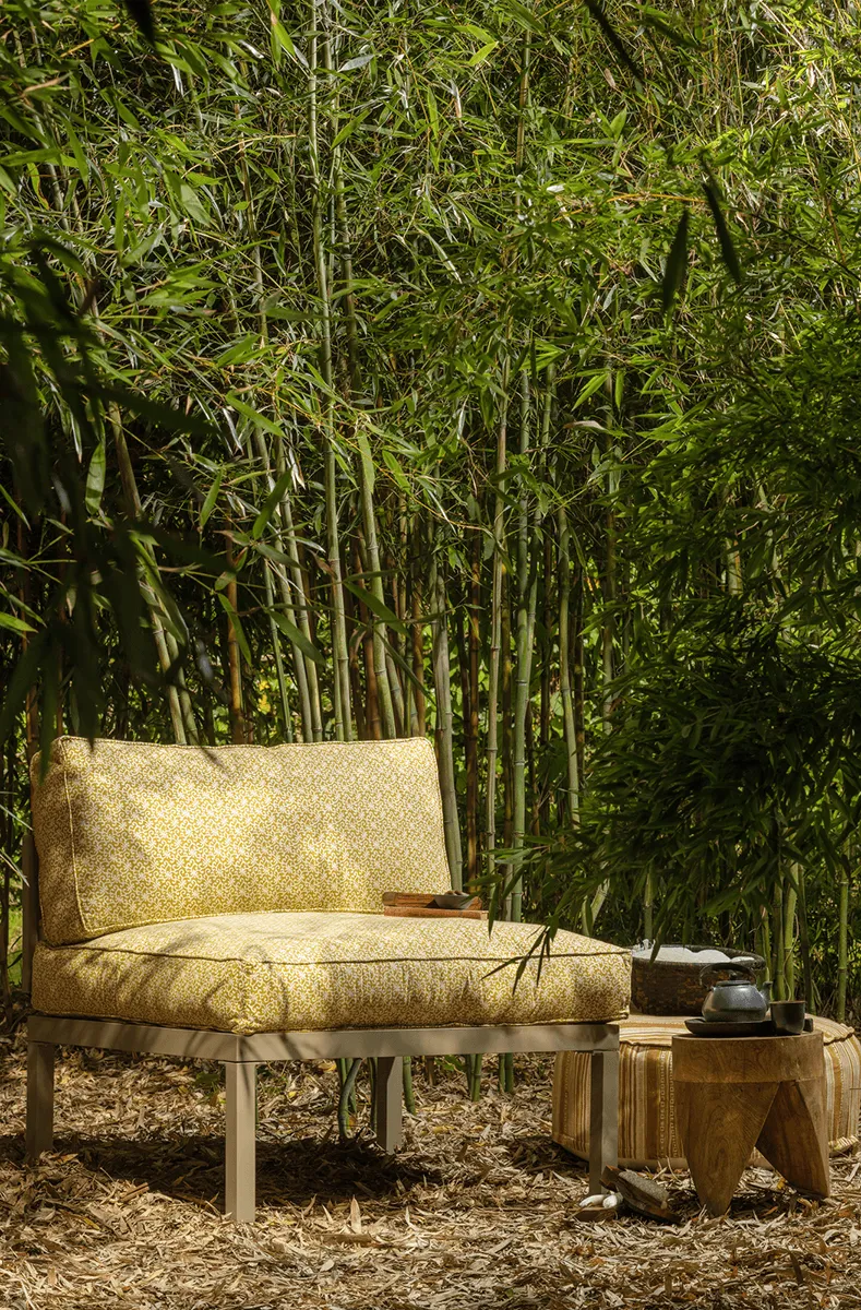 Snooze Ochre Seat/Back Cushion Set