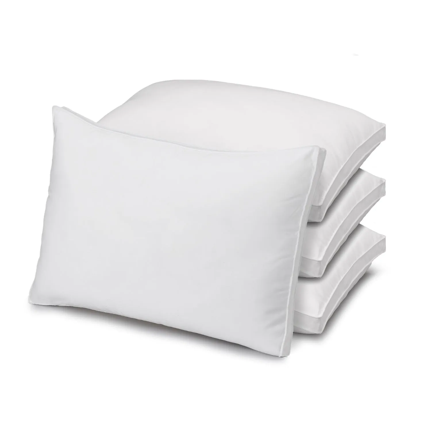 Soft Luxury Plush Gusseted Soft Gel Filled Stomach Sleeper Pillow